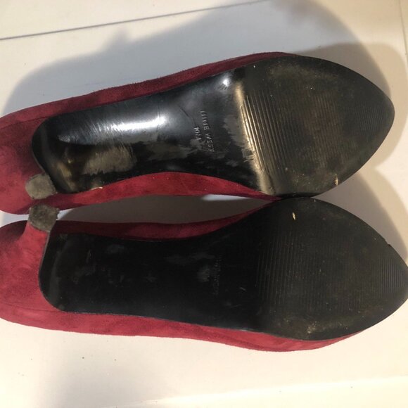 Nine West shoes, very pretty  with 4" heels, assize 10 - Picture 4 of 5